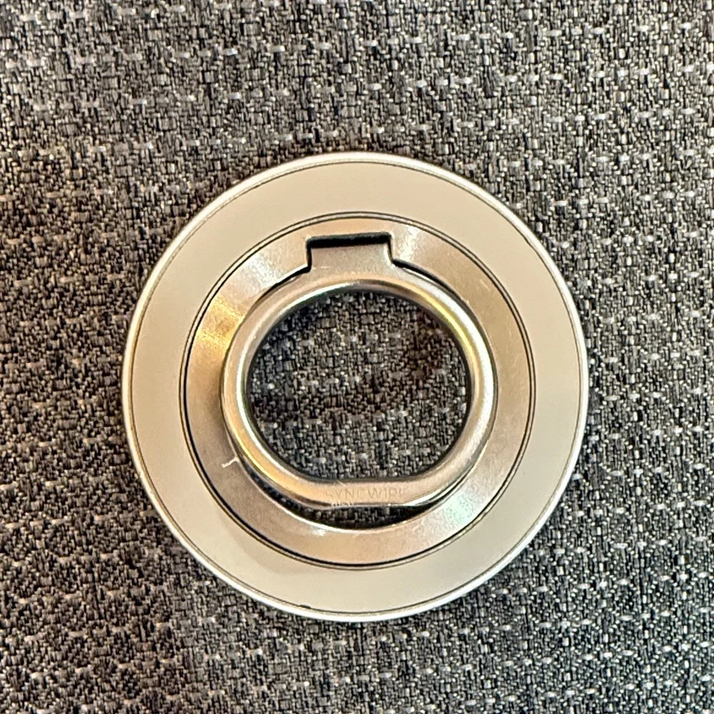 Silver Magnetic Phone Ring Holder